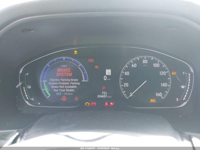 1HGCV3F94NA007073 Honda Accord Hybrid Touring