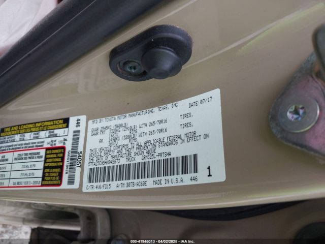 5TFAZ5CN5HX045873 Toyota Tacoma Trd Off Road