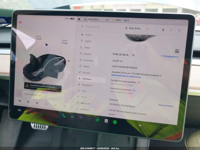 2022 TESLA MODEL 3 5YJ3E1EA7NF352930 Photo 6