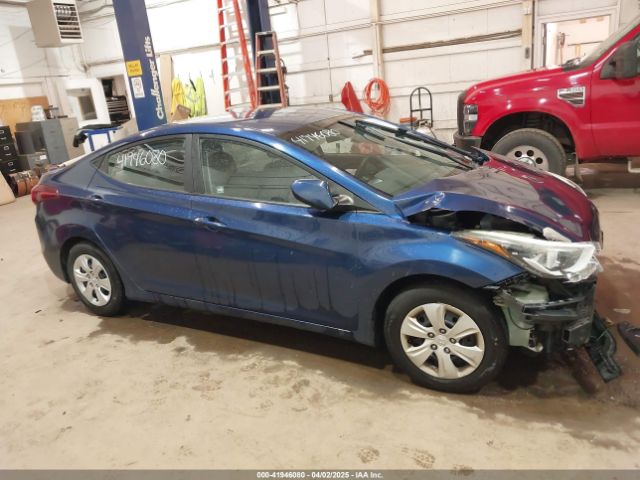 5NPDH4AE7GH696008 Hyundai ELANTRA SE