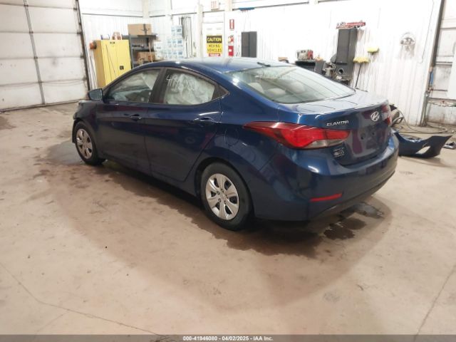 5NPDH4AE7GH696008 Hyundai ELANTRA SE