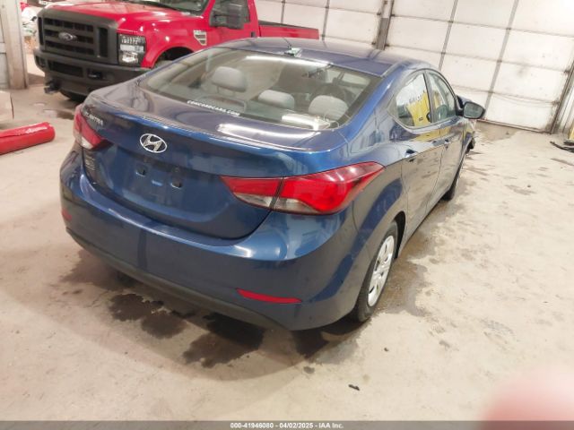 5NPDH4AE7GH696008 Hyundai ELANTRA SE