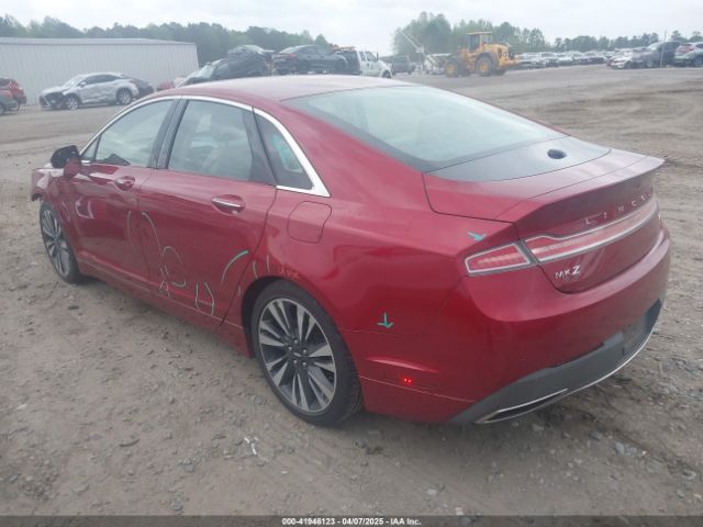 3LN6L5MU5JR623574 Lincoln Mkz Hybrid Reserve