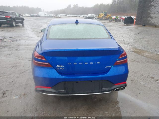 KMTG34TA3NU098301 Genesis G70 2.0t Awd