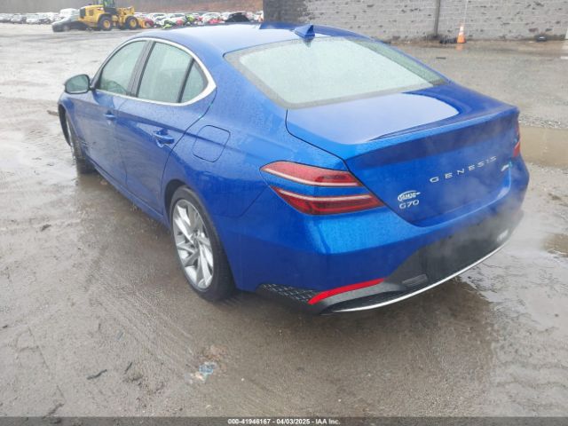 KMTG34TA3NU098301 Genesis G70 2.0t Awd