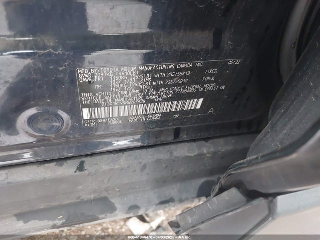 2T3C1RFV5NW207438 Toyota Rav4 Xle Premium