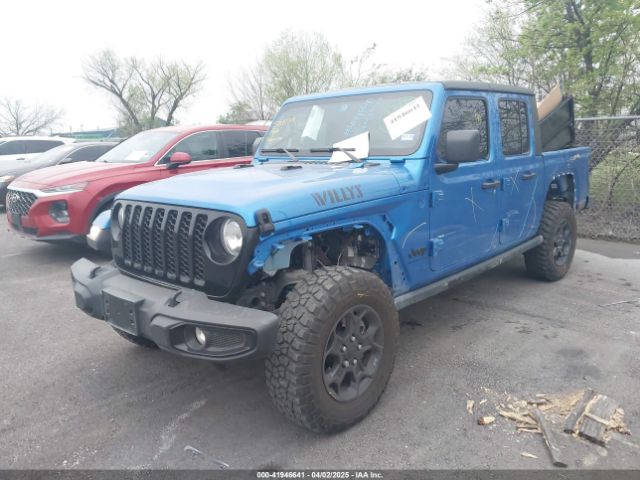 1C6HJTAG6PL579136 Jeep Gladiator Willys 4x4