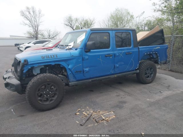 1C6HJTAG6PL579136 Jeep Gladiator Willys 4x4