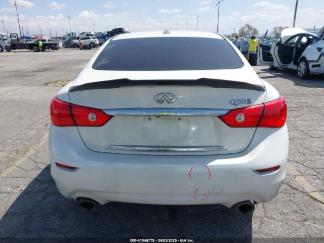JN1FV7AP3GM420969 Infiniti Q50 3.0t Red Sport 400