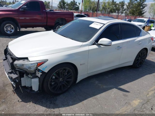 JN1FV7AP3GM420969 Infiniti Q50 3.0t Red Sport 400