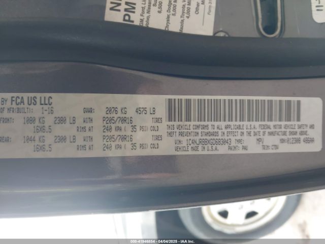 1C4NJRBBXGD683043 Jeep Patriot Sport
