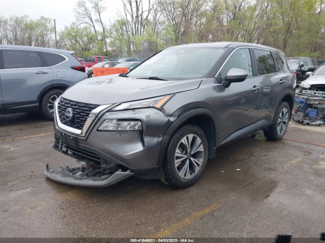 JN8BT3BB7PW470327 Nissan Rogue Sv Intelligent Awd
