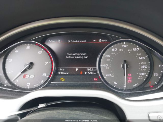 2013 AUDI S8 WAUD2AFD1DN030416 Photo 6