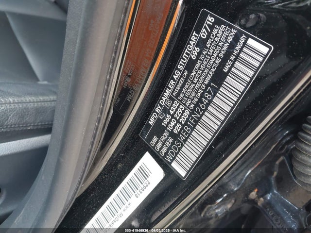 Mercedes-Benz CLA 250 2015 WDDSJ4EB1FN264871 Image 9