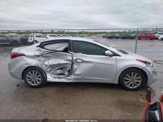 KMHDH4AE5EU040386 Hyundai ELANTRA SE