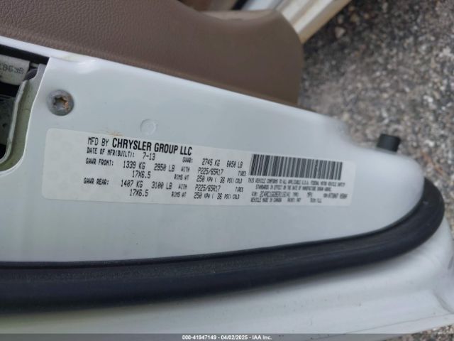 2C4RC1GG9ER116141 Chrysler Town & Country Limited