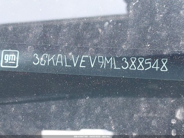 3GKALVEV9ML388548 GMC Terrain Awd Slt