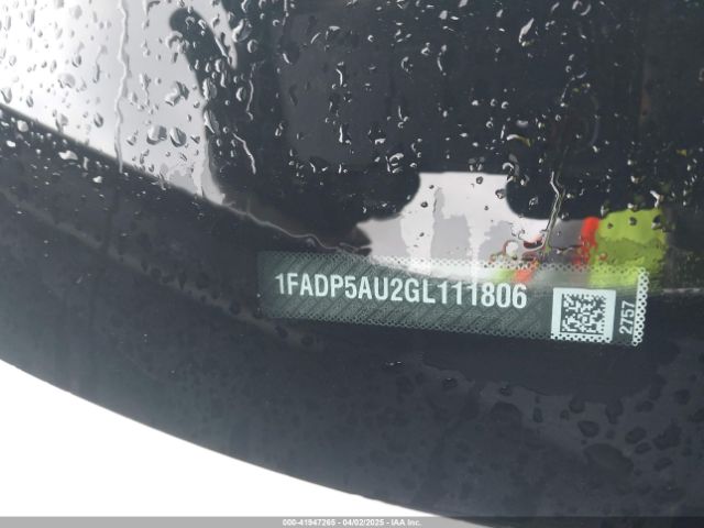 1FADP5AU2GL111806 Ford C-max Hybrid Se