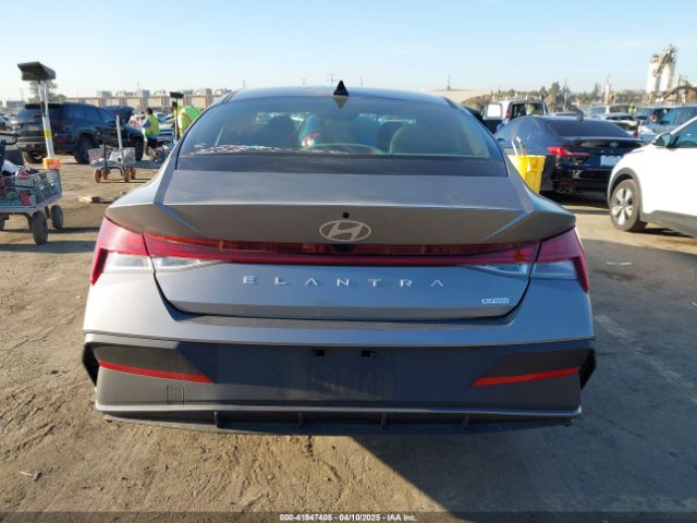 KMHLM4DJ0RU103156 Hyundai Elantra Hybrid Blue