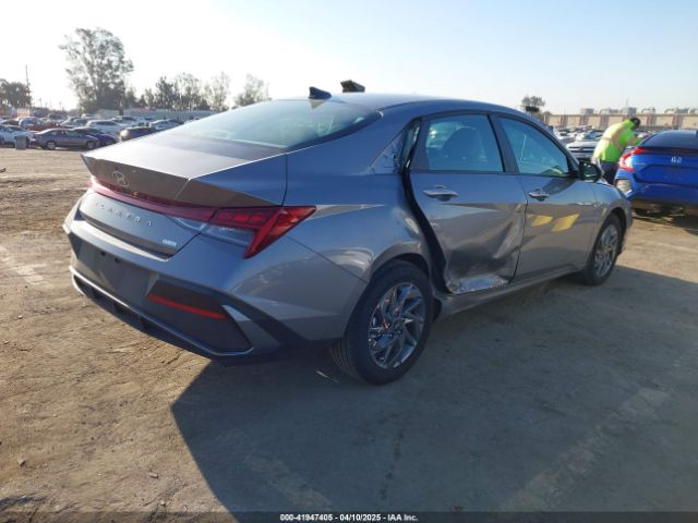 KMHLM4DJ0RU103156 Hyundai Elantra Hybrid Blue