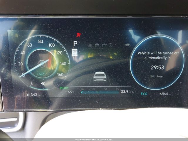 KMHLM4DJ0RU103156 Hyundai Elantra Hybrid Blue