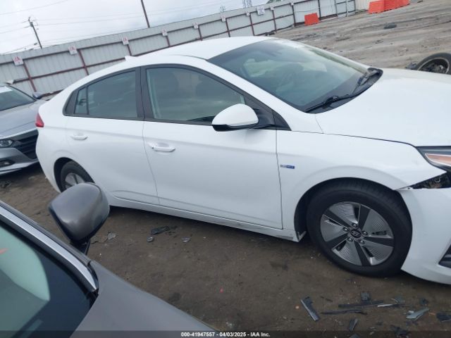 KMHC65LC4LU214190 Hyundai Ioniq Hybrid Blue