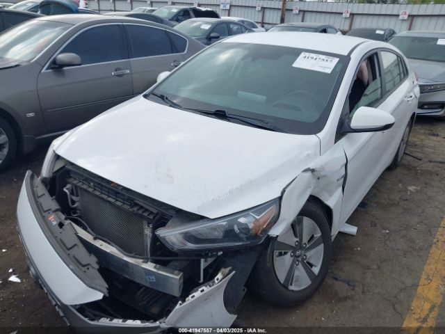 KMHC65LC4LU214190 Hyundai Ioniq Hybrid Blue