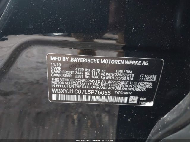 WBXYJ1C07L5P76055 BMW X2 Xdrive28i