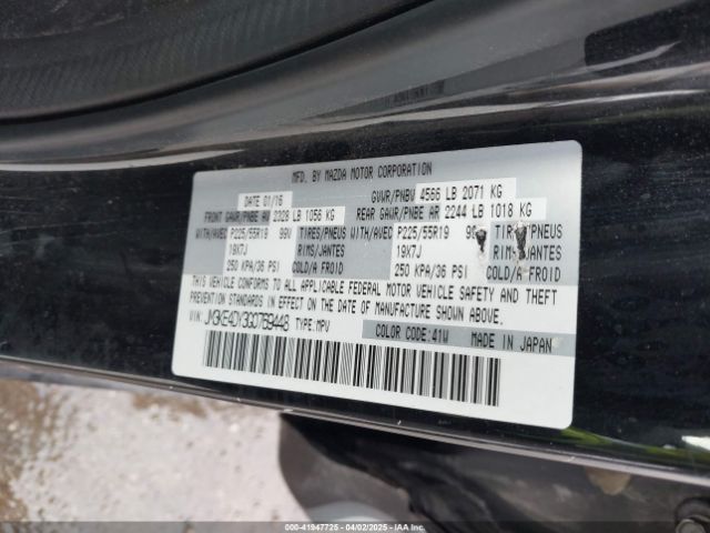 JM3KE4DY3G0769448 Mazda Cx-5 Grand Touring