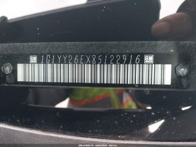 2008 CHEVROLET CORVETTE 1G1YY26EX85122916 Photo 8