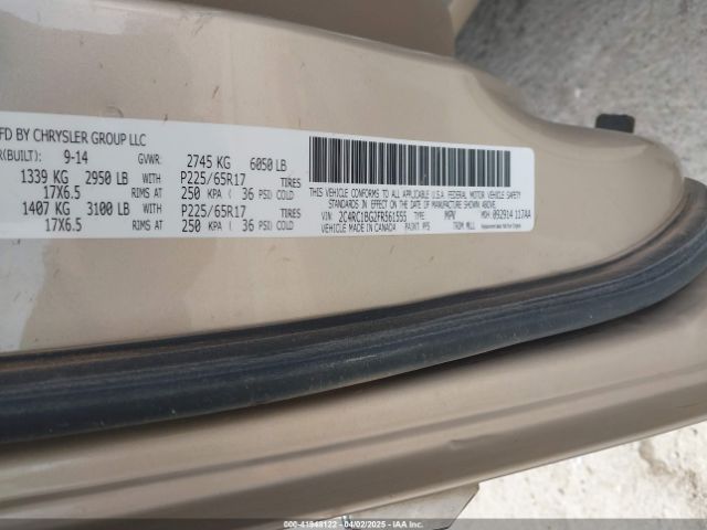 2015 CHRYSLER TOWN & COUNTRY 2C4RC1BG2FR561555 Photo 8