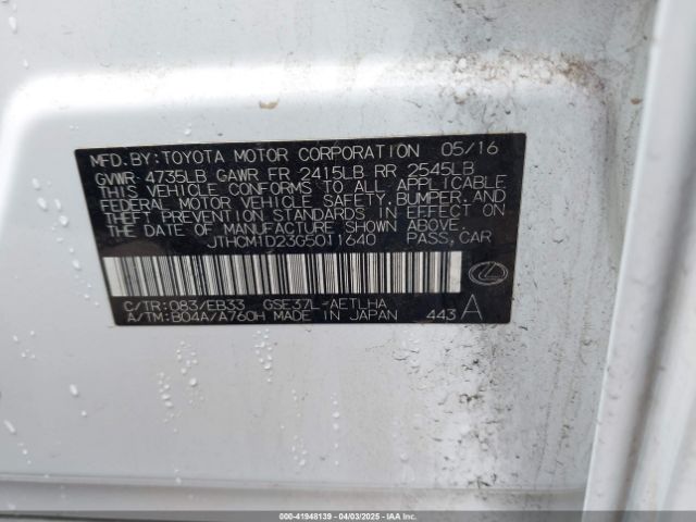 JTHCM1D23G5011640 Lexus IS 300