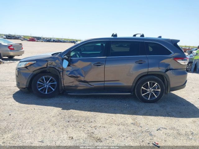 5TDKZRFH1HS511984 Toyota Highlander Xle