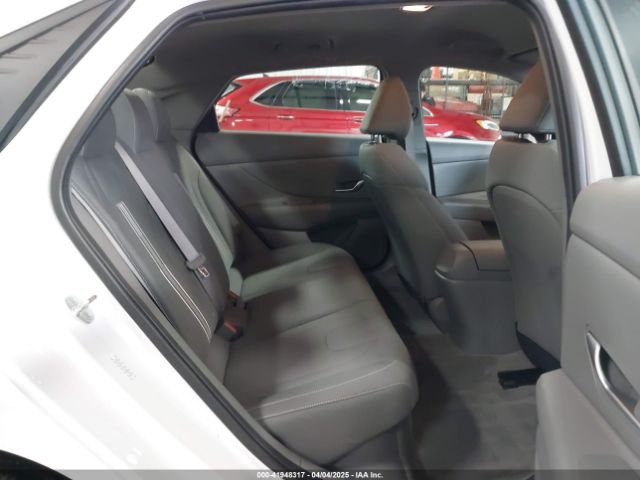 KMHLM4AJ6PU063120 Hyundai Elantra Hybrid Blue