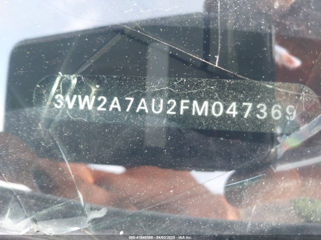 3VW2A7AU2FM047369 Volkswagen Golf Tdi S 4-door