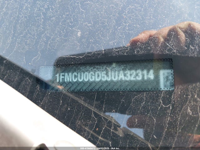 1FMCU0GD5JUA32314 Ford ESCAPE SE