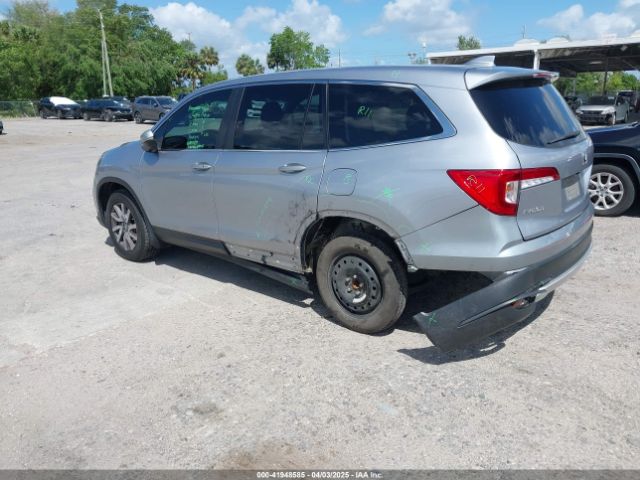 5FNYF5H37LB017543 Honda Pilot 2wd Ex