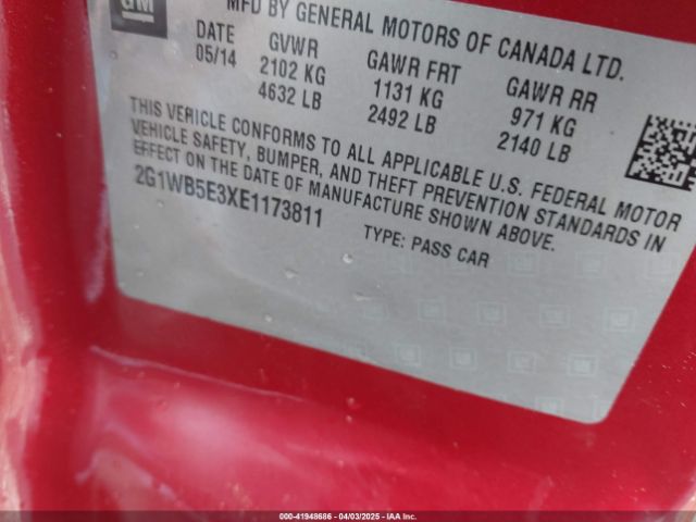 2G1WB5E3XE1173811 Chevrolet Impala Limited Lt