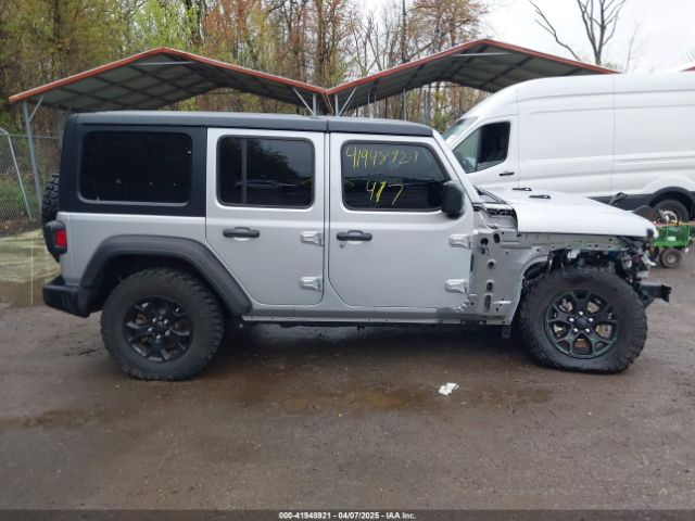 1C4HJXDM9NW272685 Jeep Wrangler Unlimited Willys Sport 4x4