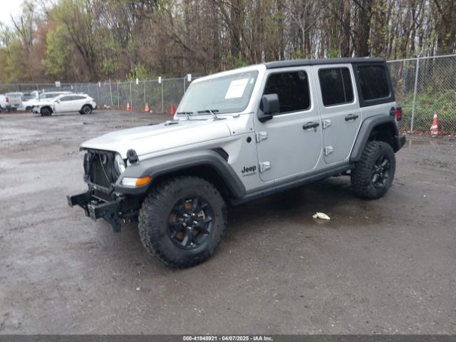 1C4HJXDM9NW272685 Jeep Wrangler Unlimited Willys Sport 4x4