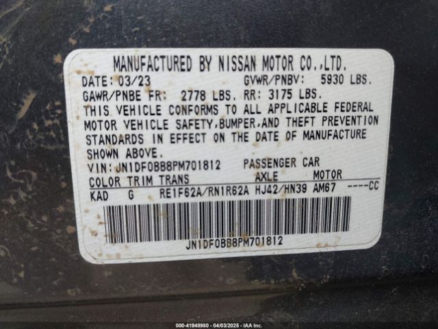 2023 NISSAN ARIYA JN1DF0BB8PM701812 Photo 8