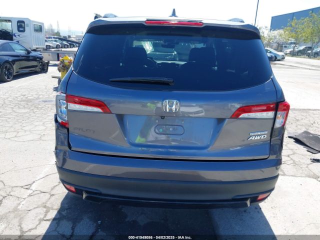 5FNYF6H27MB008078 Honda Pilot Awd Special Edition