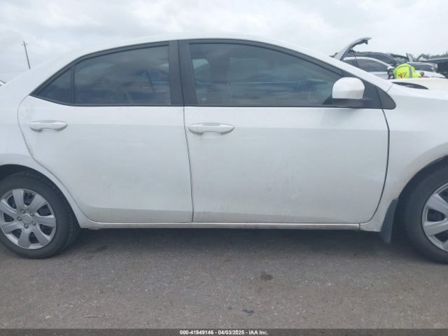 2T1BURHE7JC003812 Toyota COROLLA LE