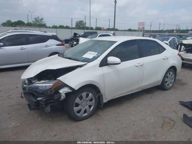 2T1BURHE7JC003812 Toyota COROLLA LE