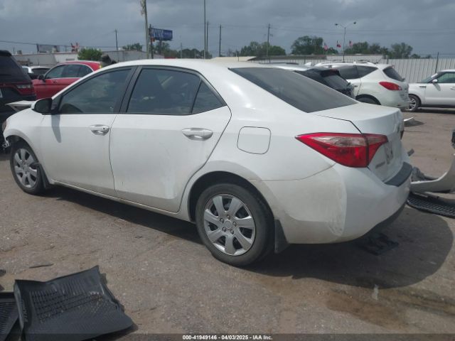 2T1BURHE7JC003812 Toyota COROLLA LE