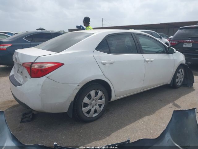 2T1BURHE7JC003812 Toyota COROLLA LE