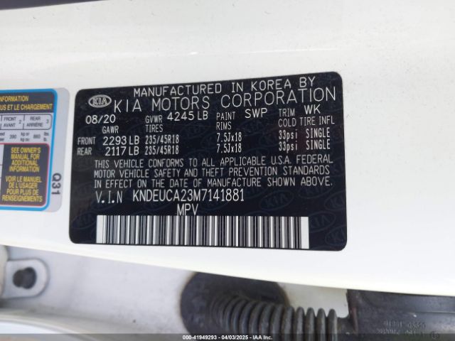KNDEUCA23M7141881 KIA Seltos S Turbo