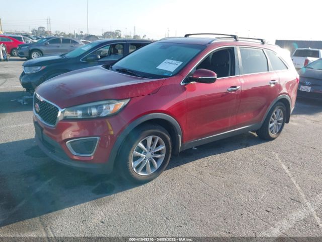 5XYPG4A37HG220672 KIA Sorento 2.4l Lx