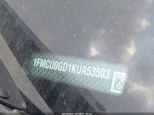 1FMCU0GD1KUA53503 Ford ESCAPE SE