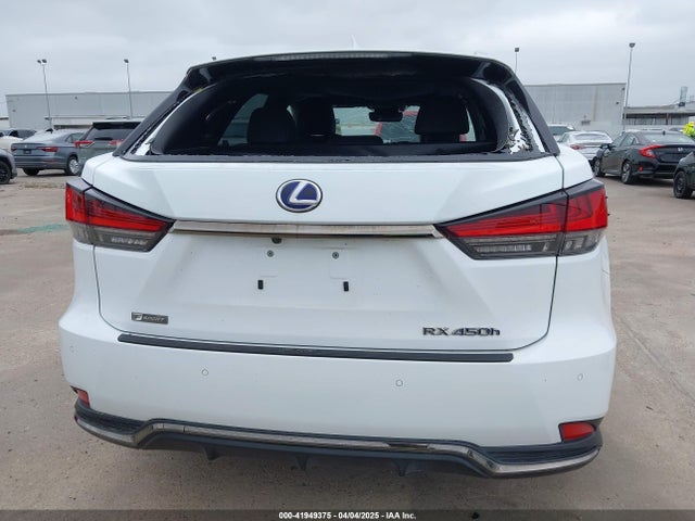 2T2YGMDA8NC091665 Lexus Rx 450h F Sport Handling
